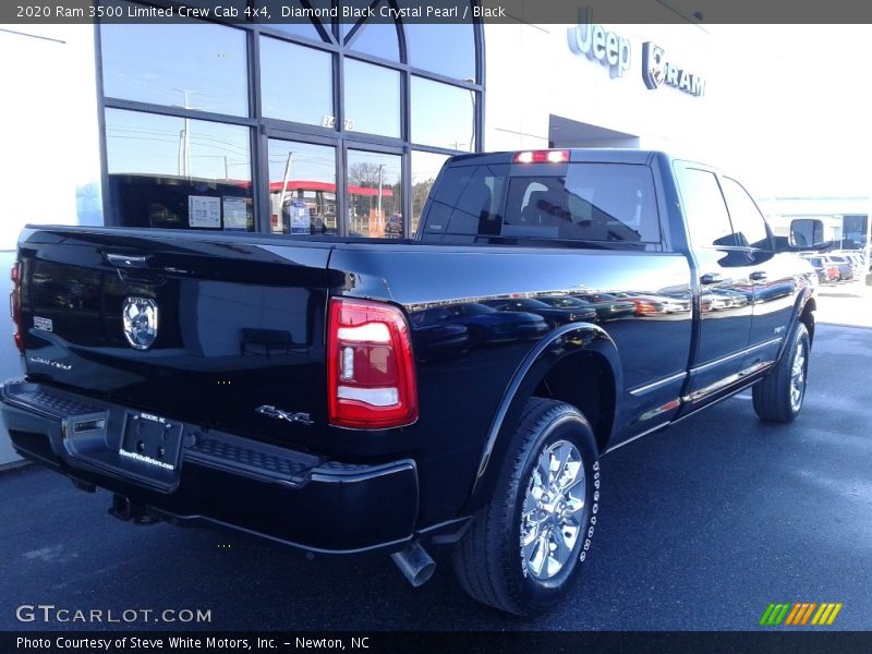 Diamond Black Crystal Pearl / Black 2020 Ram 3500 Limited Crew Cab 4x4