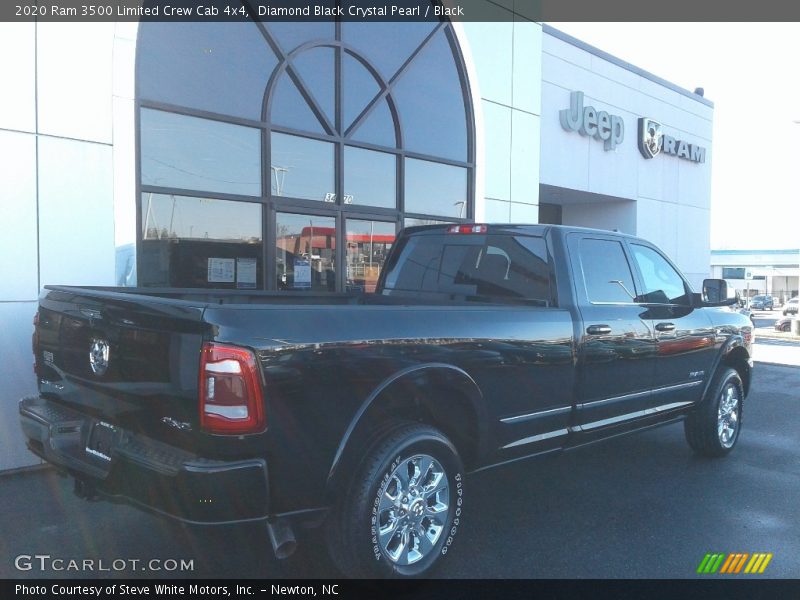 Diamond Black Crystal Pearl / Black 2020 Ram 3500 Limited Crew Cab 4x4