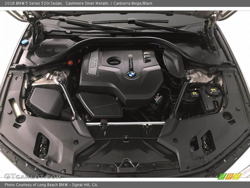 2018 5 Series 530i Sedan Engine - 2.0 Liter DI TwinPower Turbocharged DOHC 16-Valve VVT 4 Cylinder