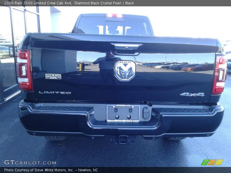 Diamond Black Crystal Pearl / Black 2020 Ram 3500 Limited Crew Cab 4x4