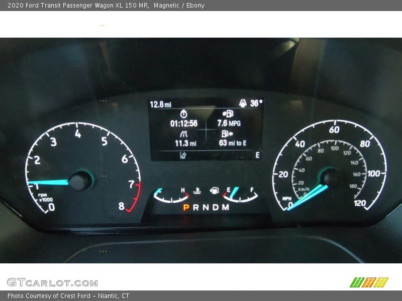 Magnetic / Ebony 2020 Ford Transit Passenger Wagon XL 150 MR
