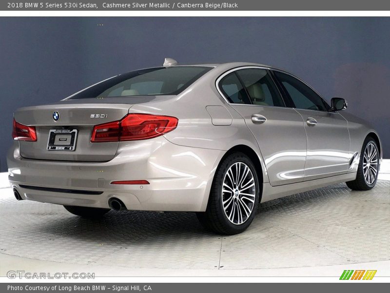  2018 5 Series 530i Sedan Cashmere Silver Metallic