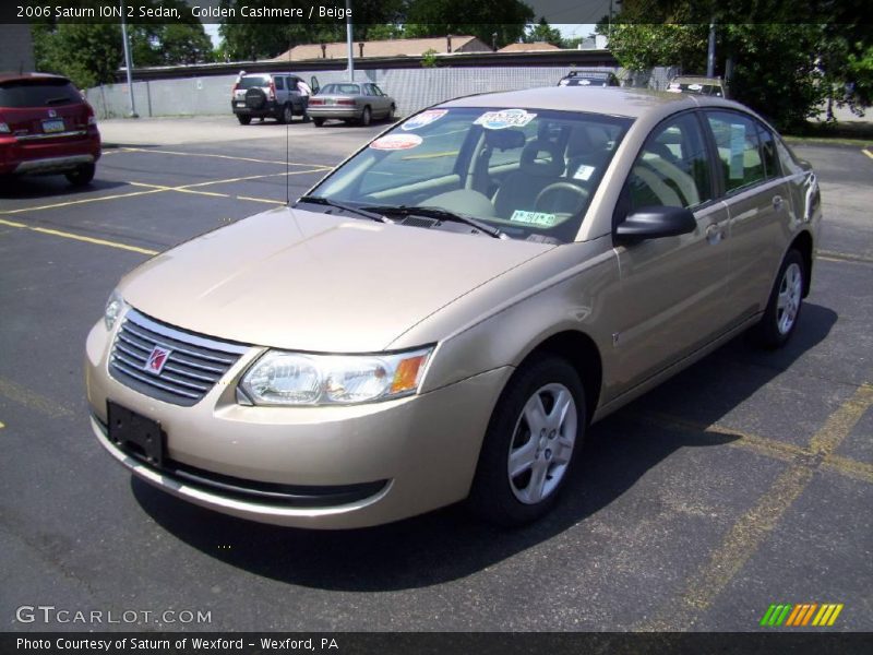 Golden Cashmere / Beige 2006 Saturn ION 2 Sedan