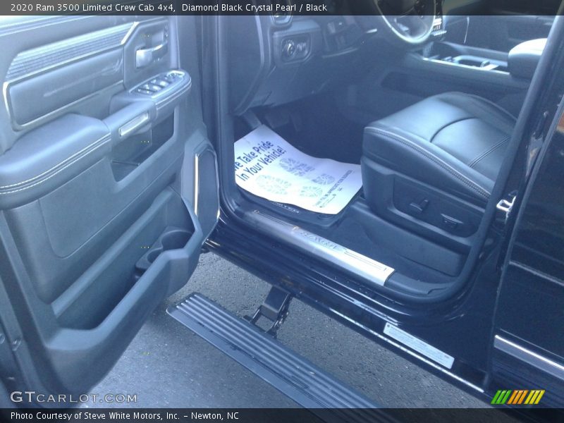 Diamond Black Crystal Pearl / Black 2020 Ram 3500 Limited Crew Cab 4x4