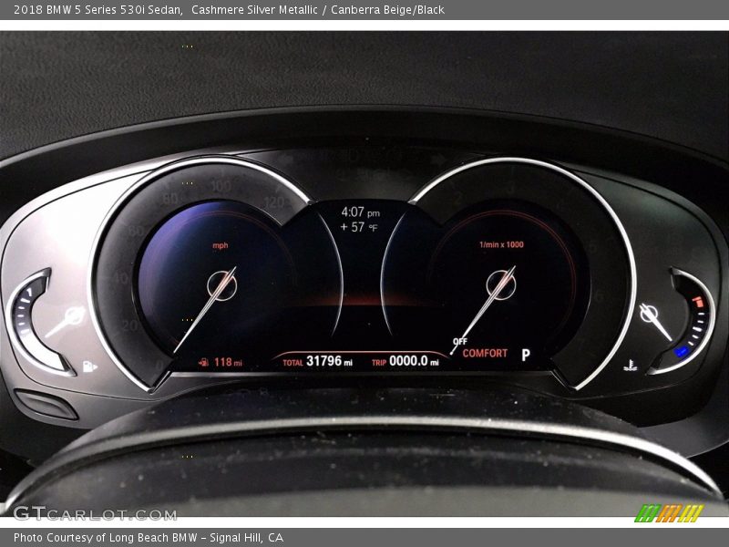  2018 5 Series 530i Sedan 530i Sedan Gauges