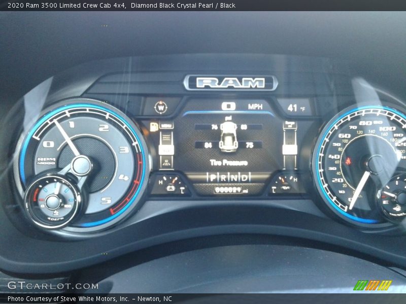 Diamond Black Crystal Pearl / Black 2020 Ram 3500 Limited Crew Cab 4x4