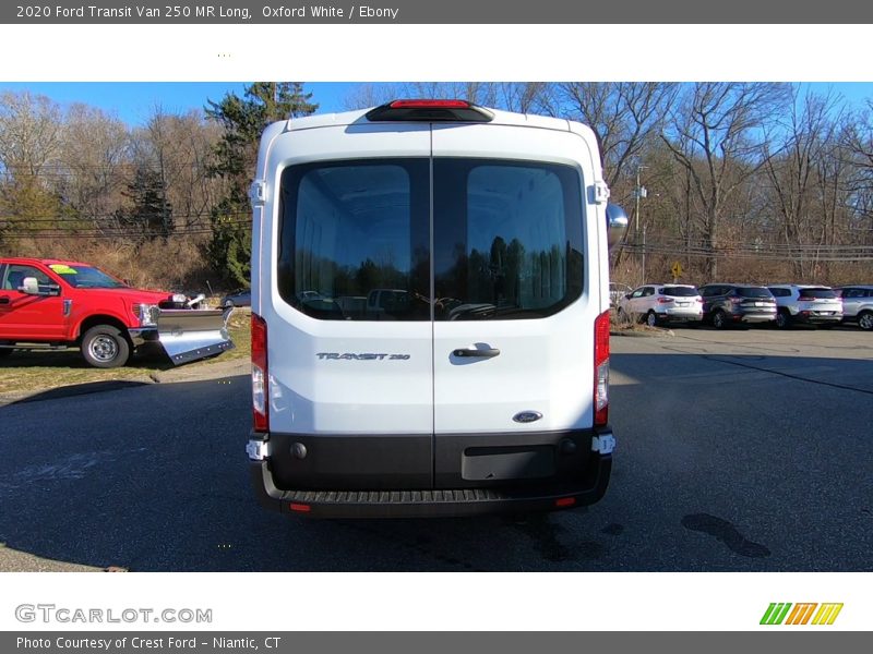 Oxford White / Ebony 2020 Ford Transit Van 250 MR Long