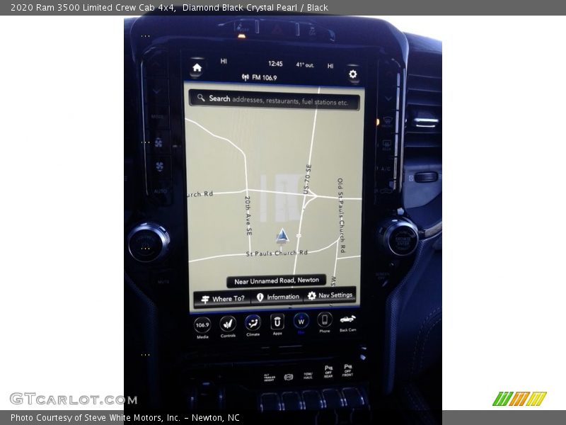 Diamond Black Crystal Pearl / Black 2020 Ram 3500 Limited Crew Cab 4x4