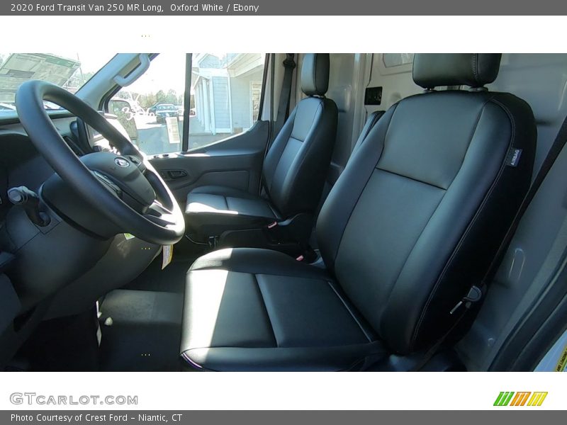 Oxford White / Ebony 2020 Ford Transit Van 250 MR Long