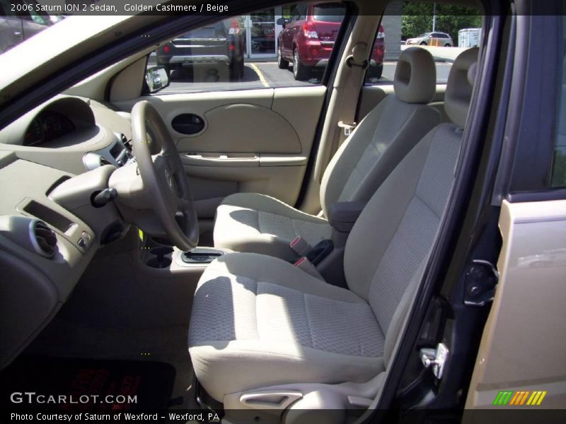 Golden Cashmere / Beige 2006 Saturn ION 2 Sedan