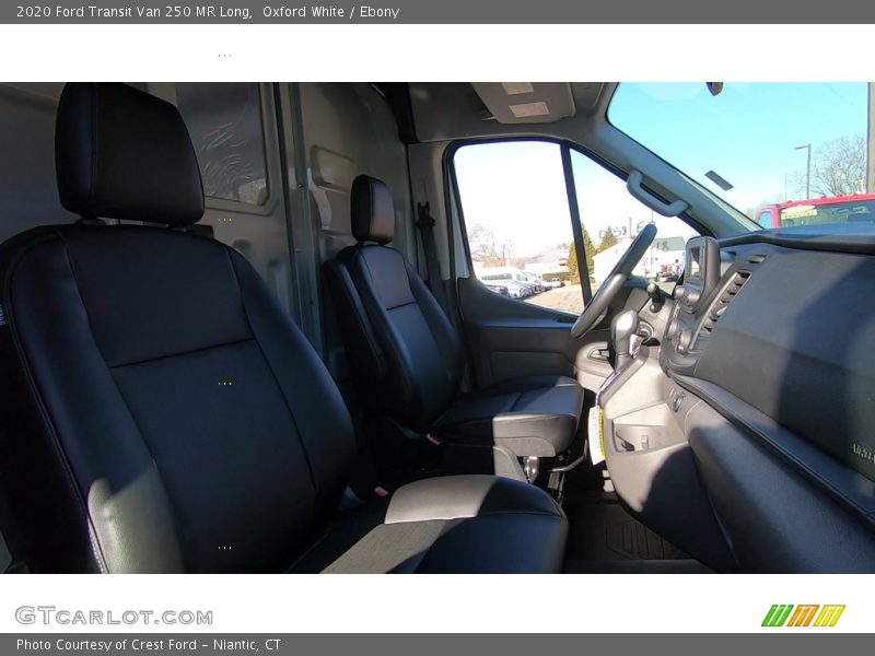 Oxford White / Ebony 2020 Ford Transit Van 250 MR Long