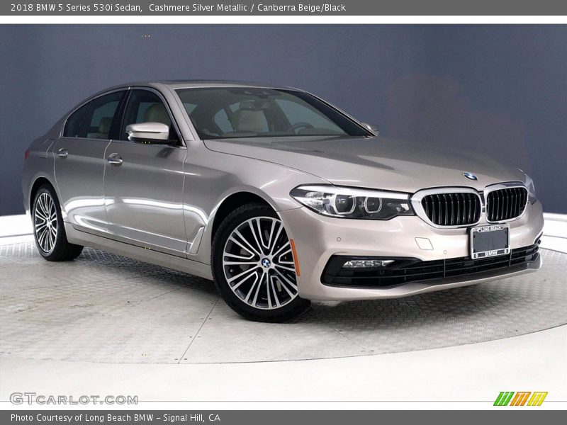 Front 3/4 View of 2018 5 Series 530i Sedan