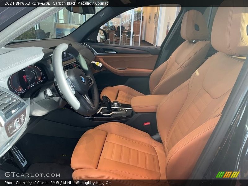 Carbon Black Metallic / Cognac 2021 BMW X3 xDrive30i