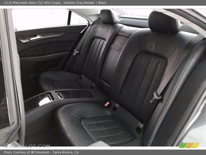 Selenite Grey Metallic / Black 2016 Mercedes-Benz CLS 400 Coupe