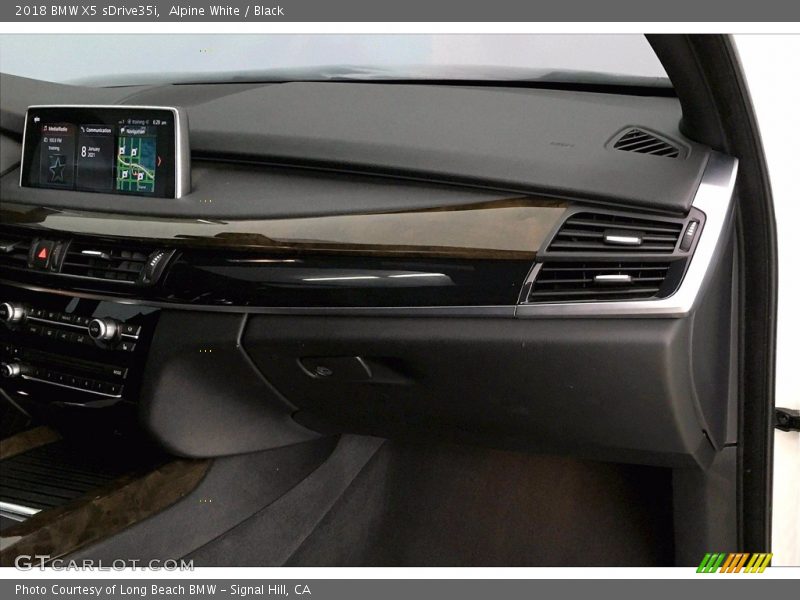 Alpine White / Black 2018 BMW X5 sDrive35i