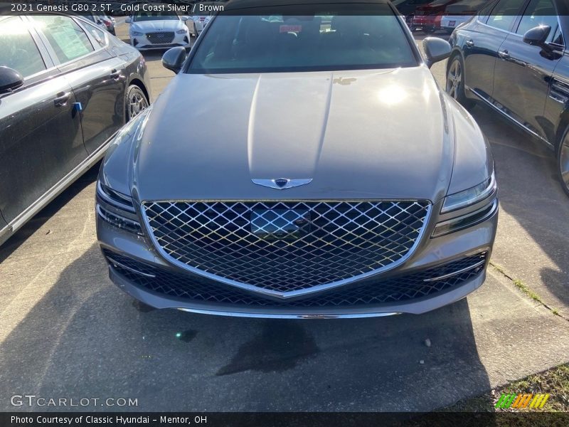 Gold Coast Silver / Brown 2021 Genesis G80 2.5T