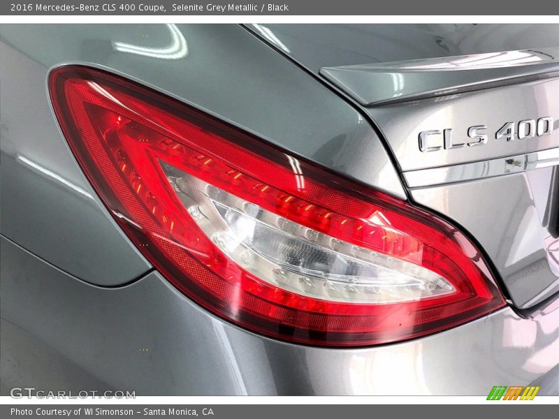 Selenite Grey Metallic / Black 2016 Mercedes-Benz CLS 400 Coupe