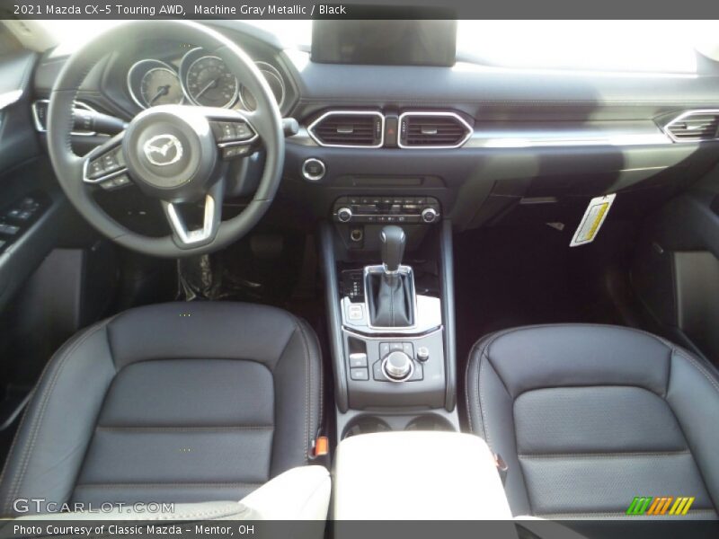 Machine Gray Metallic / Black 2021 Mazda CX-5 Touring AWD
