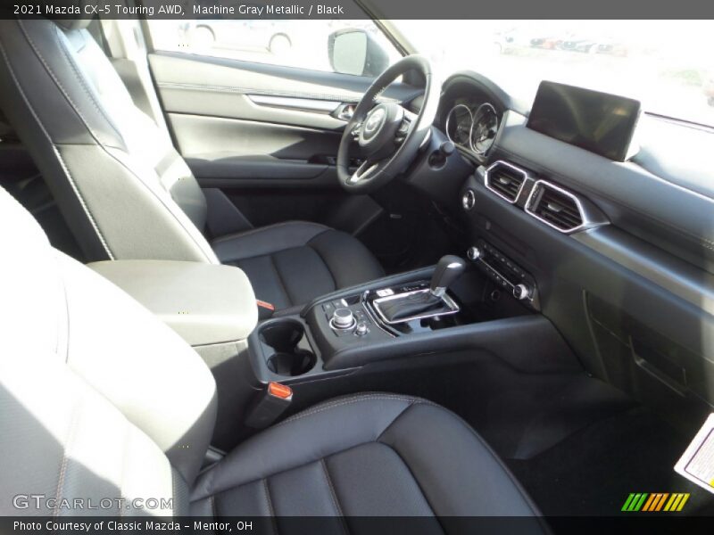 Machine Gray Metallic / Black 2021 Mazda CX-5 Touring AWD
