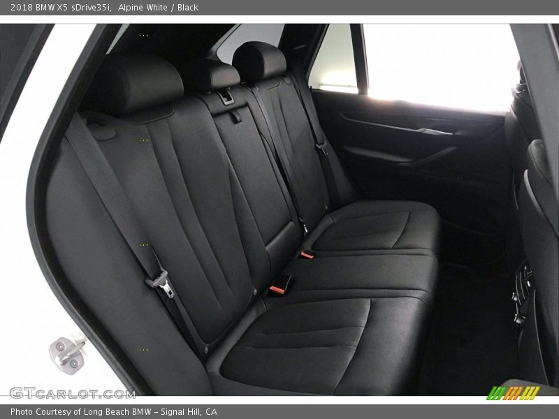Alpine White / Black 2018 BMW X5 sDrive35i
