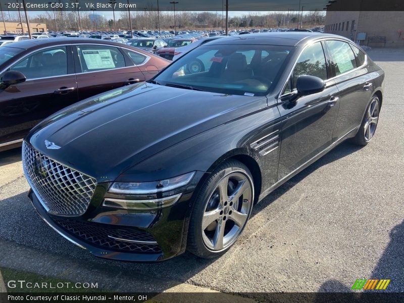 Vik Black / Brown 2021 Genesis G80 3.5T