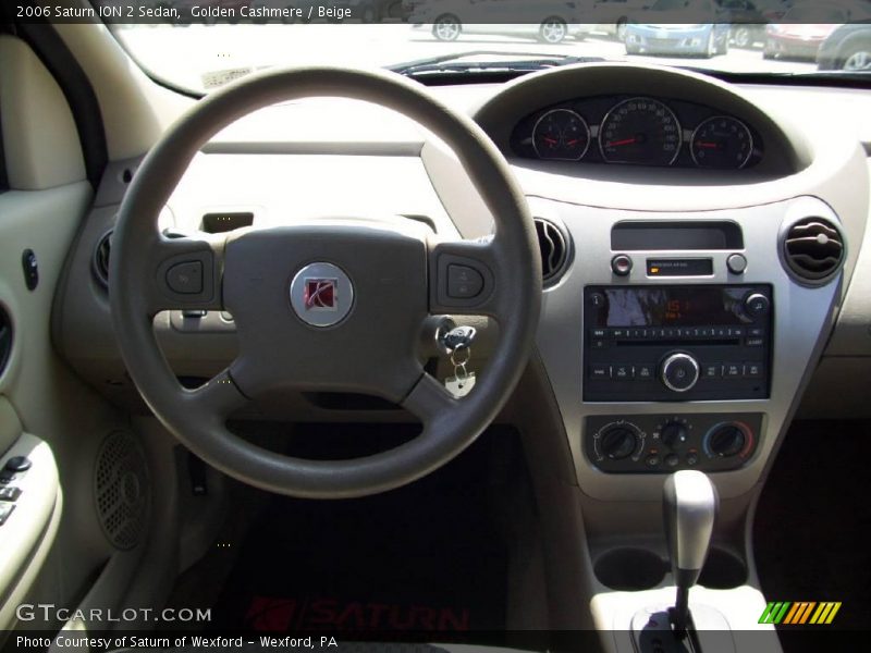 Golden Cashmere / Beige 2006 Saturn ION 2 Sedan