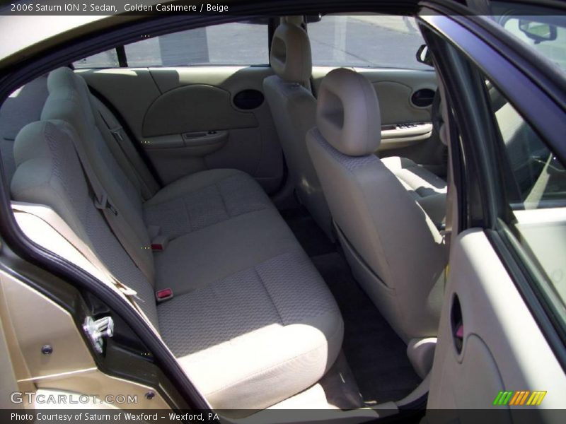 Golden Cashmere / Beige 2006 Saturn ION 2 Sedan