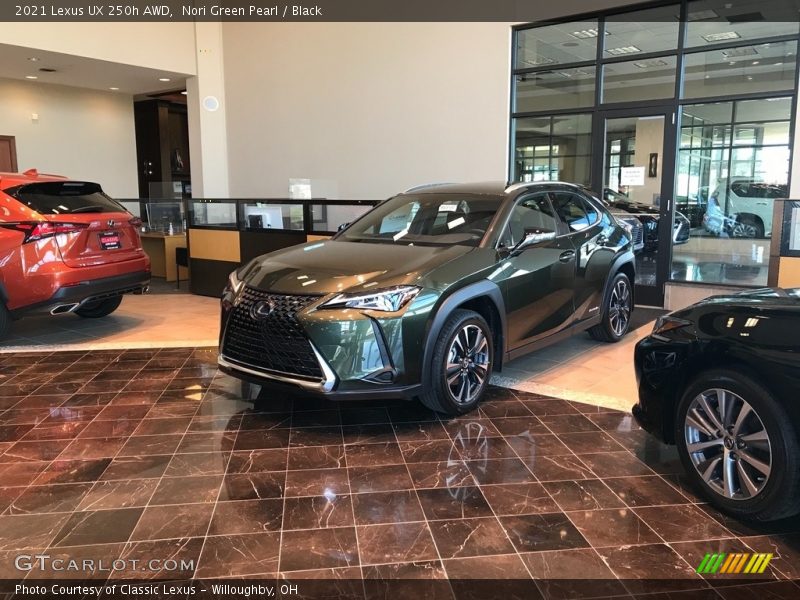 Front 3/4 View of 2021 UX 250h AWD