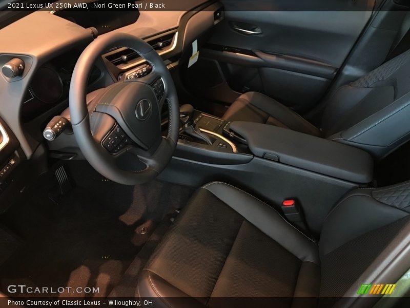 Front Seat of 2021 UX 250h AWD