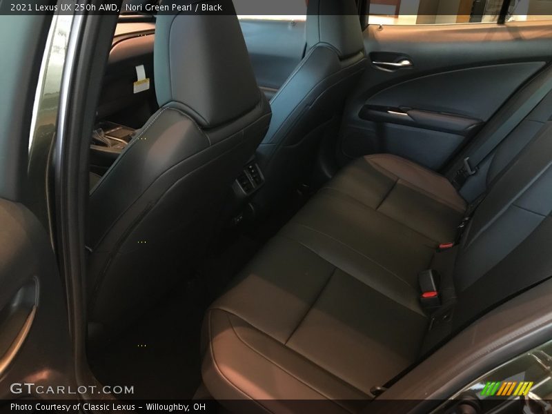 Rear Seat of 2021 UX 250h AWD