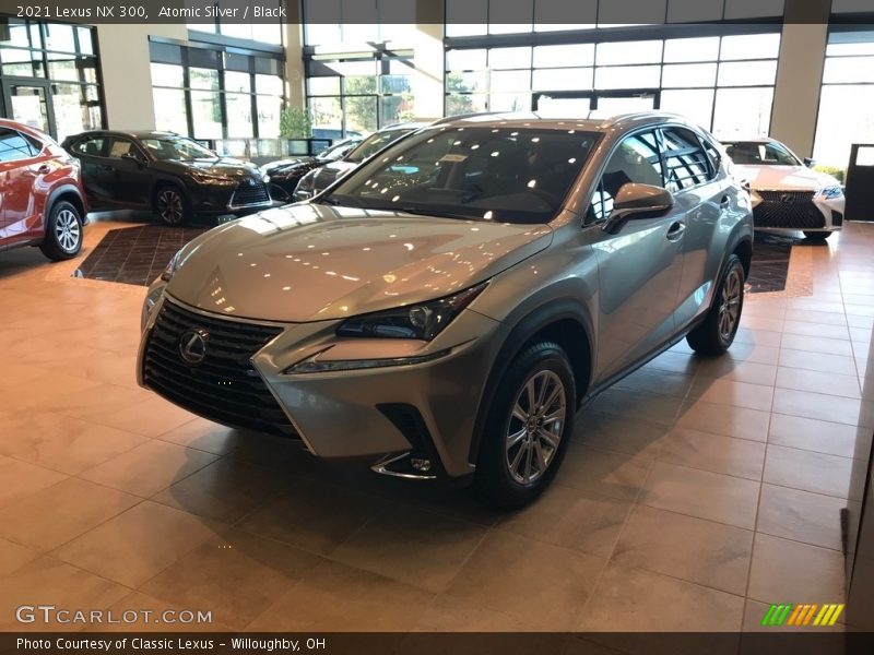 Atomic Silver / Black 2021 Lexus NX 300