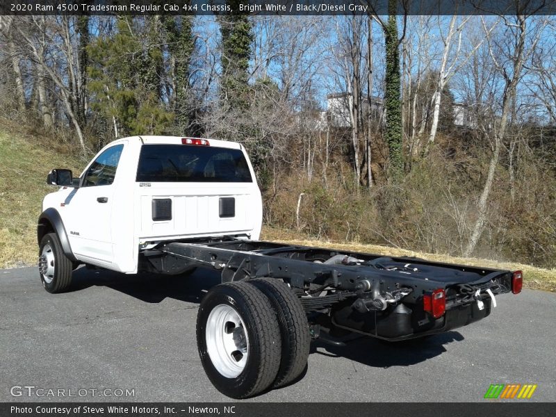 Bright White / Black/Diesel Gray 2020 Ram 4500 Tradesman Regular Cab 4x4 Chassis