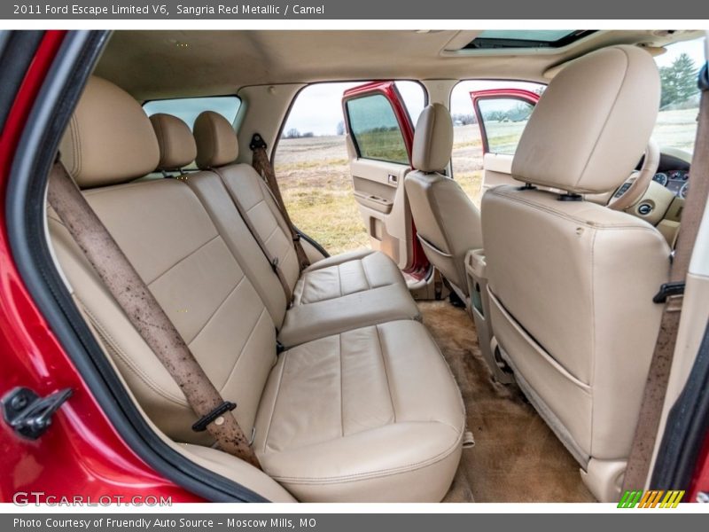 Sangria Red Metallic / Camel 2011 Ford Escape Limited V6