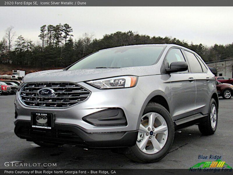 Iconic Silver Metallic / Dune 2020 Ford Edge SE