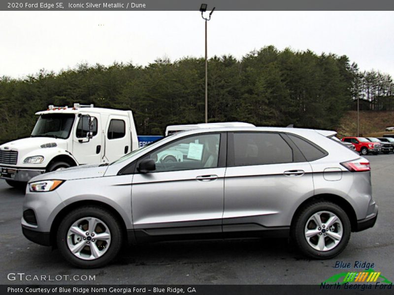 Iconic Silver Metallic / Dune 2020 Ford Edge SE