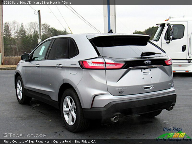 Iconic Silver Metallic / Dune 2020 Ford Edge SE