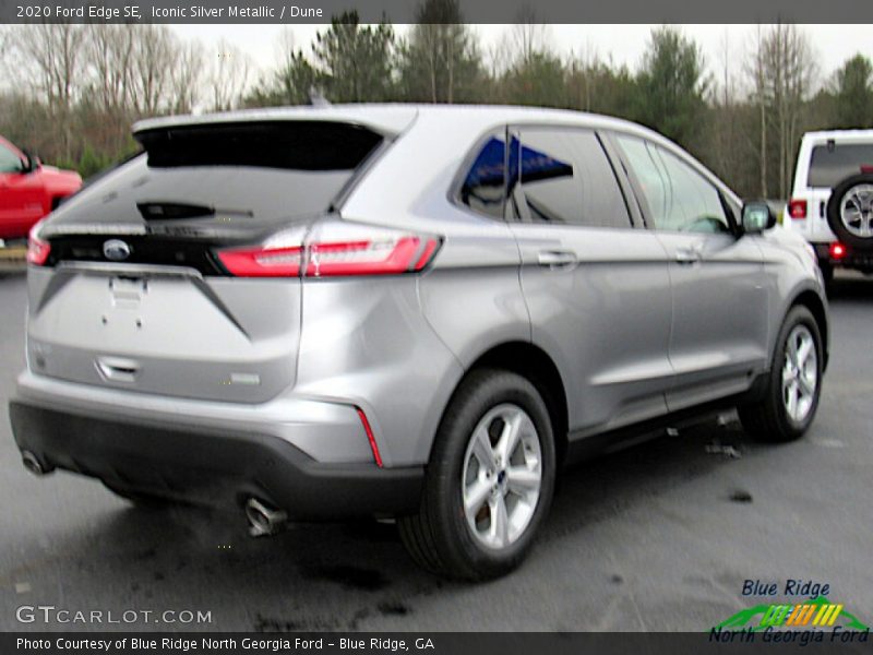 Iconic Silver Metallic / Dune 2020 Ford Edge SE