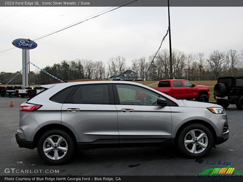 Iconic Silver Metallic / Dune 2020 Ford Edge SE
