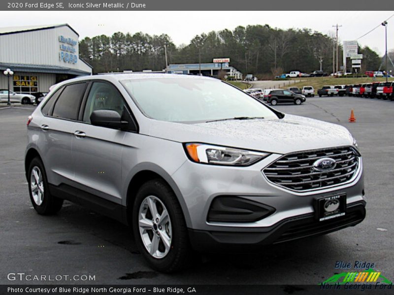 Iconic Silver Metallic / Dune 2020 Ford Edge SE