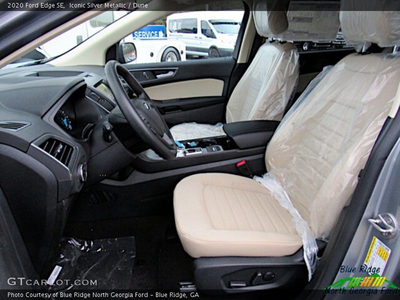 Iconic Silver Metallic / Dune 2020 Ford Edge SE