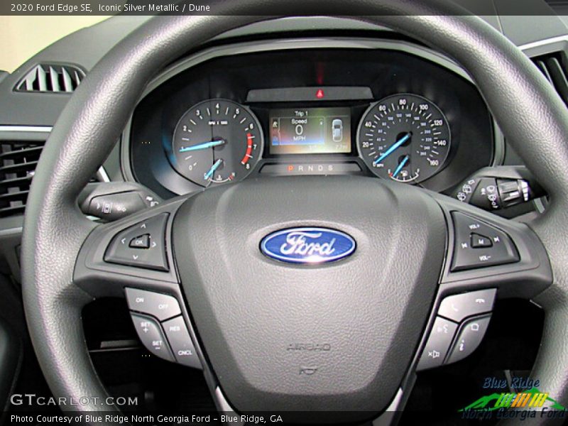 Iconic Silver Metallic / Dune 2020 Ford Edge SE