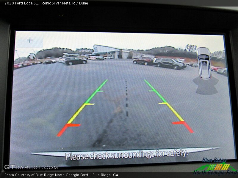 Iconic Silver Metallic / Dune 2020 Ford Edge SE