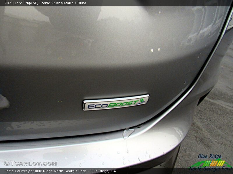 Iconic Silver Metallic / Dune 2020 Ford Edge SE