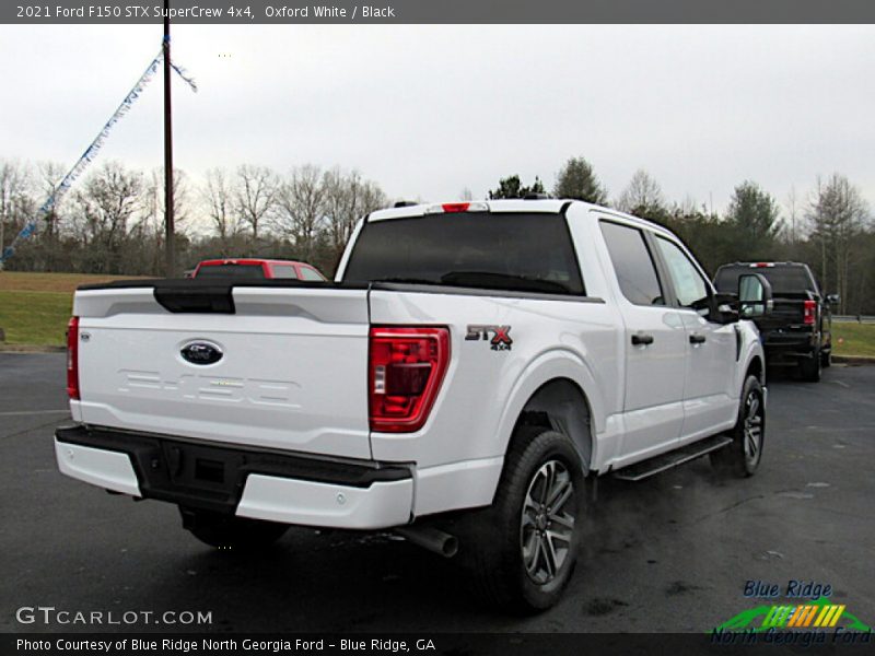 Oxford White / Black 2021 Ford F150 STX SuperCrew 4x4