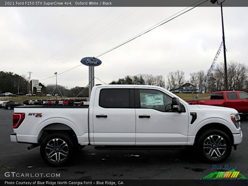 Oxford White / Black 2021 Ford F150 STX SuperCrew 4x4