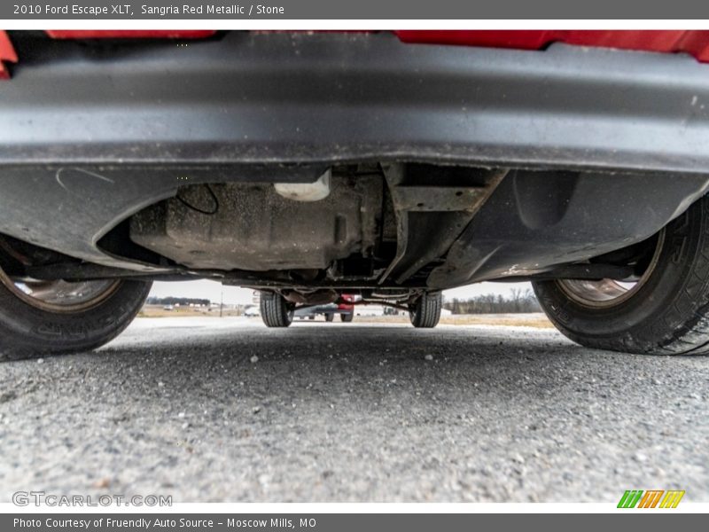 Sangria Red Metallic / Stone 2010 Ford Escape XLT