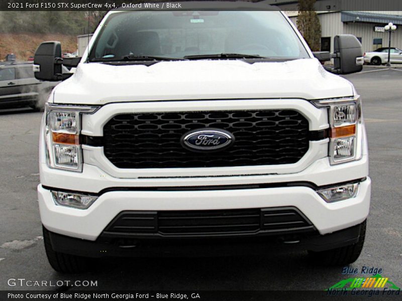 Oxford White / Black 2021 Ford F150 STX SuperCrew 4x4