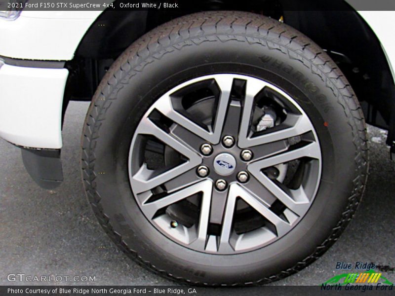 Oxford White / Black 2021 Ford F150 STX SuperCrew 4x4