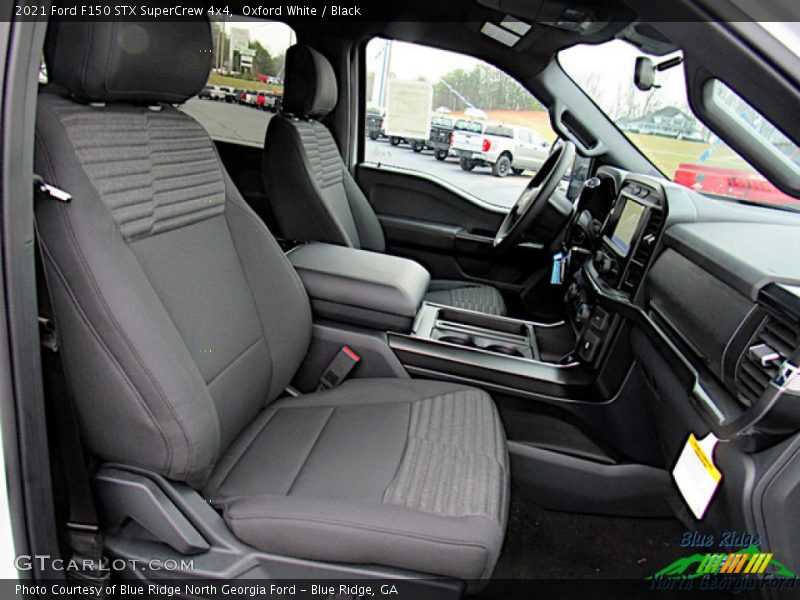 Oxford White / Black 2021 Ford F150 STX SuperCrew 4x4