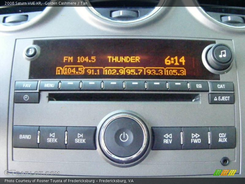 Golden Cashmere / Tan 2008 Saturn VUE XR